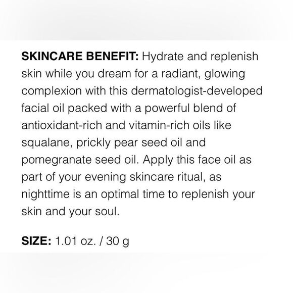 Keys Soulcare DEEPLY REPLENISHING SQUALANE OIL 1.01 oz.  New - Picture 9 of 9